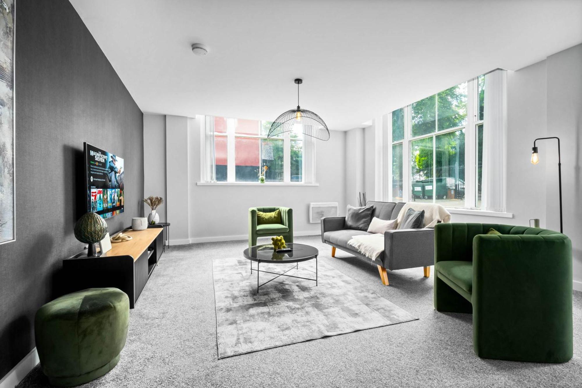 Luxury Apartment - Secure Parking - Gated Development - Near Jq & Birmingham City Centre 6Sh Luaran gambar